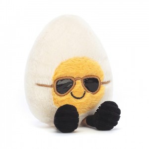 HUGE Jellycat Amuseable Boiled Egg Chic 28 CM X 18 CM | 748210VEO