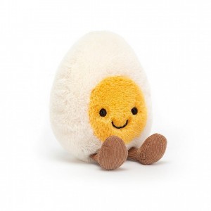 HUGE Jellycat Amuseable Happy Boiled Egg 28 CM X 18 CM | 014629UEA