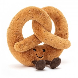 HUGE Jellycat Amuseable Pretzel 30 CM X 28 CM | 146759OQC