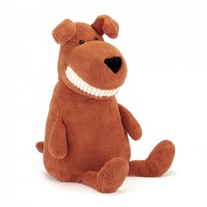 HUGE Jellycat Toothy Mutt 60 CM | 648019YGT