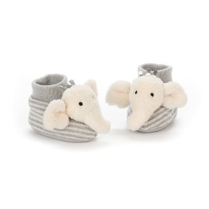 Jellycat Alfie Elephant Booties 10 CM | 631752WXB