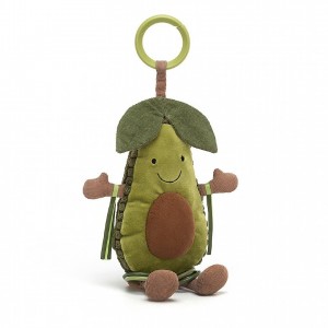 Jellycat Amuseable Avocado Activity Toy 25 CM X 9 CM | 210396PGK