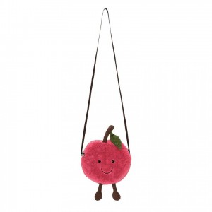 Jellycat Amuseable Cherry Bag 24 CM X 20 CM | 621489RAG