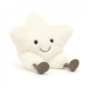 Jellycat Amuseable Cream Star 24 CM X 21 CM | 385690JKH