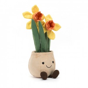 Jellycat Amuseable Daffodil Pot 29 CM X 11 CM | 256718BXN