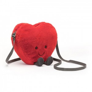 Jellycat Amuseable Heart Bag 17 CM X 18 CM | 815024CYX