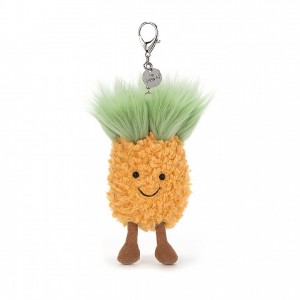 Jellycat Amuseable Pineapple Bag Charm 10 CM X 8 CM | 068379NMX