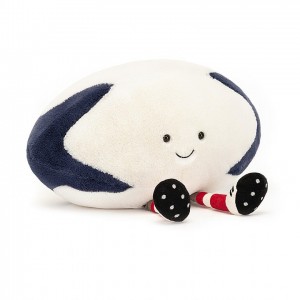 Jellycat Amuseable Sports Rugby Ball 23 CM X 29 CM | 453870TAJ