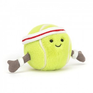 Jellycat Amuseable Sports Tennis Ball 9 CM X 9 CM | 257814XSM