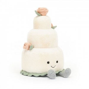 Jellycat Amuseable Wedding Cake 28 CM X 19 CM | 137542BEI