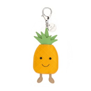 Jellycat Amuseables Pineapple Keyring 6 CM X 5 CM | 849532KQT