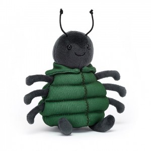 Jellycat Anoraknid Black Spider 13 CM X 10 CM | 407958REI