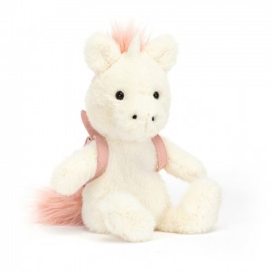 Jellycat Backpack Unicorn 22 CM X 10 CM | 372961CJP