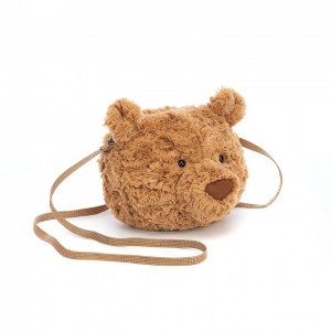 Jellycat Bartholomew Bear Bag 16 CM X 18 CM | 650789VGQ