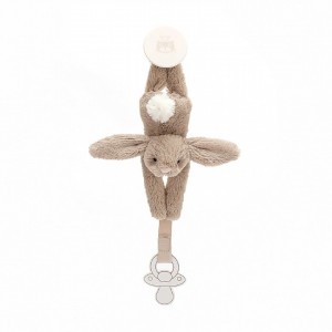 Jellycat Bashful Beige Dummy Holder 19 CM X 4 CM | 409218MIJ