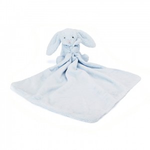 Jellycat Bashful Blue Bunny Soother 34 CM X 34 CM | 013249SAV