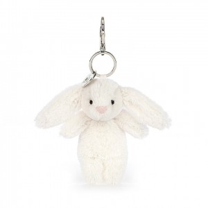 Jellycat Bashful Bunny Cream Bag Charm 17 CM X 4 CM | 507384COP