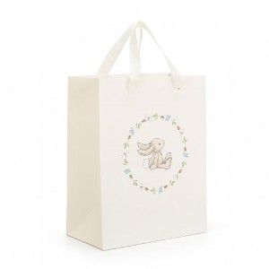 Jellycat Bashful Bunny Gift Bag 28 CM X 12 CM | 014589ZMF