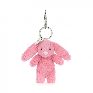 Jellycat Bashful Bunny Pink Bag Charm 17 CM X 4 CM | 512798CQJ