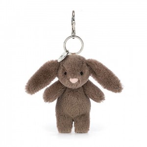 Jellycat Bashful Bunny Truffle Bag Charm 17 CM X 4 CM | 092658KJF