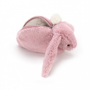 Jellycat Bashful Bunny Tulip Pouch 10 CM X 5 CM | 273895SUJ