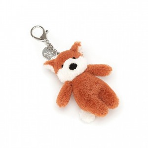 Jellycat Bashful Fox Bag Charm 8 CM X 4 CM | 082974OFD