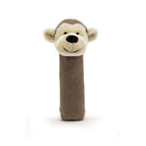 Jellycat Bashful Monkey Squeaker Toy 14 CM | 814523XZP