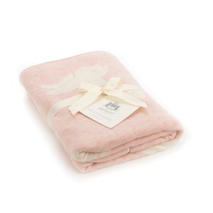 Jellycat Bashful Pink Bunny Blanket 102 CM X 76 CM | 704826KSW