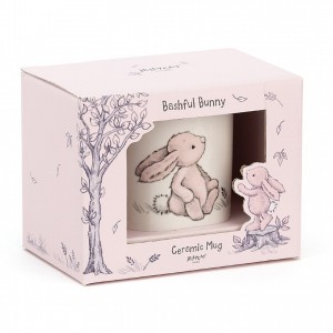 Jellycat Bashful Pink Bunny Mug 13 CM X 9 CM | 245807NPG