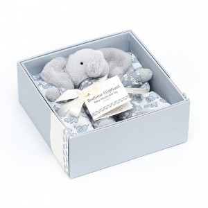 Jellycat Bedtime Elephant Gift Set 18 CM X 18 CM | 749516BQO