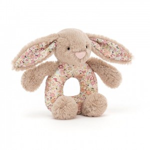 Jellycat Blossom Bea Beige Bunny Grabber 13 CM X 8 CM | 568971IPO