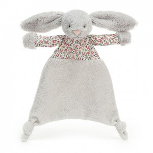 Jellycat Blossom Silver Bunny Comforter 25 CM X 22 CM | 270368VOY