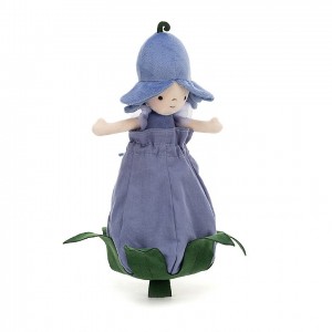 Jellycat Bluebell Petalkin Doll 28 CM X 11 CM | 674021ZJQ