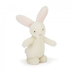 Jellycat Bobtail Bunny Pink Rattle 14 CM | 165483RSY