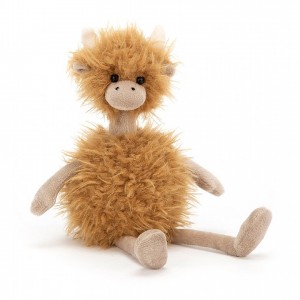 Jellycat Bonbon Highland Cow 25 CM X 8 CM | 095684TQY