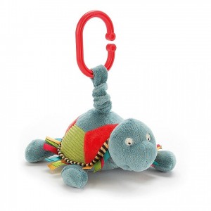 Jellycat Carnival Turtle Jitter 9 CM X 9 CM | 154037IKY