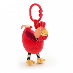 Jellycat Charlie Chicken Jitter 17 CM | 815374DEX