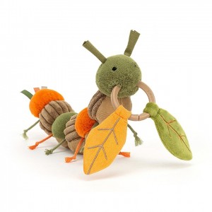 Jellycat Christopher Caterpillar Activity Toy 12 CM X 23 CM | 831025PKY