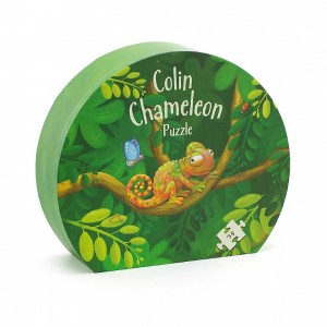 Jellycat Colin Chameleon Puzzle 23 CM X 20 CM | 584067XNC