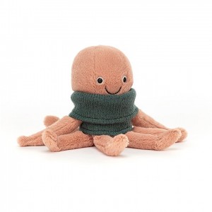 Jellycat Cozy Crew Octopus 13 CM X 17 CM | 817932ZGA