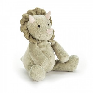 Jellycat Duffie Dino Rattle 15 CM X 8 CM | 618094KTQ