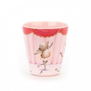 Jellycat Elly Ballerina Melamine Cup 9 CM X 9 CM | 213074OXS