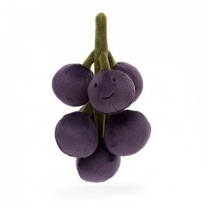 Jellycat Fabulous Fruit Grapes 15 CM X 8 CM | 794308ZUA