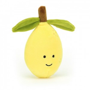 Jellycat Fabulous Fruit Lemon 14 CM X 8 CM | 760835COQ