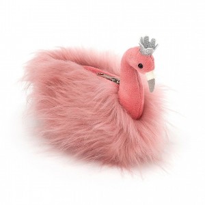 Jellycat Fancy Flamingo Purse 17 CM X 4 CM | 630129ECY