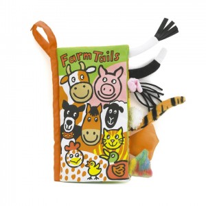 Jellycat Farm Tails Book 21 CM X 12 CM | 526490XJF