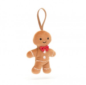 Jellycat Festive Folly Gingerbread Fred 10 CM X 4 CM | 094367SYV