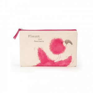 Jellycat Flaunt Your Feathers Pouch 27 CM X 18 CM | 375028OZL