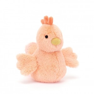 Jellycat Fluffy Chicken 11 CM X 6 CM | 683279HTX