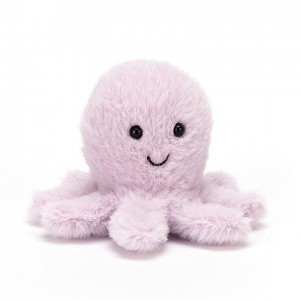 Jellycat Fluffy Octopus 8 CM X 7 CM | 457230TCI